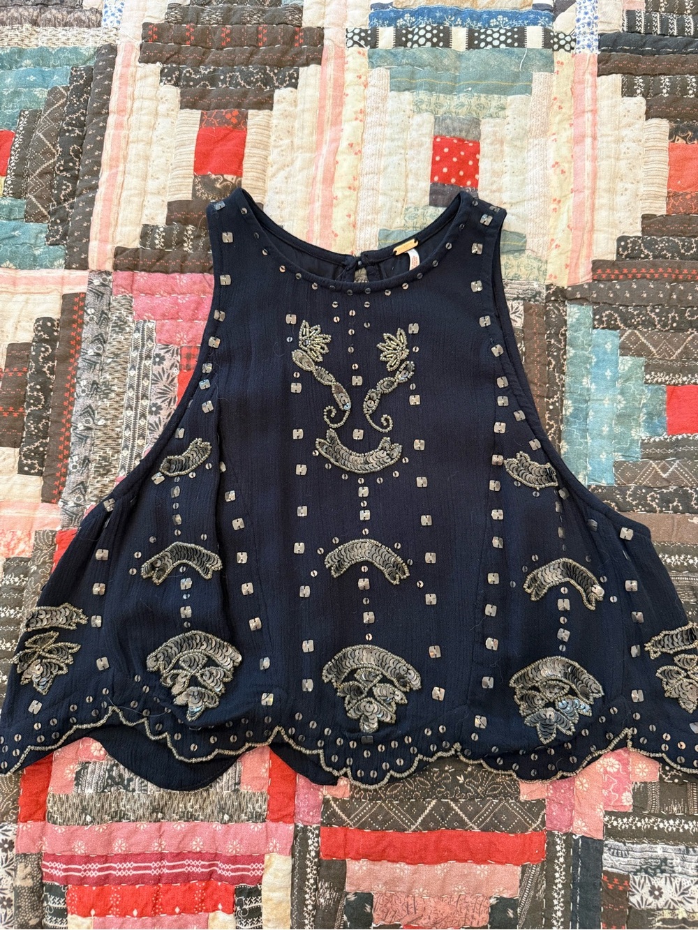 Free People NWOT Esther Studded Tank
